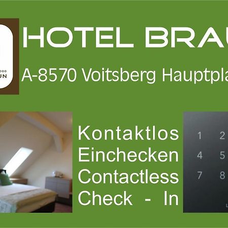 فويتسبرغ Hotel Braun المظهر الخارجي الصورة