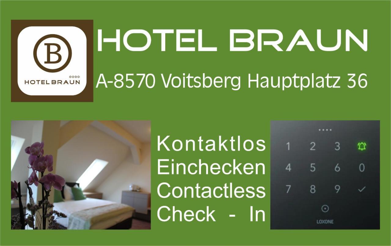 فويتسبرغ Hotel Braun المظهر الخارجي الصورة